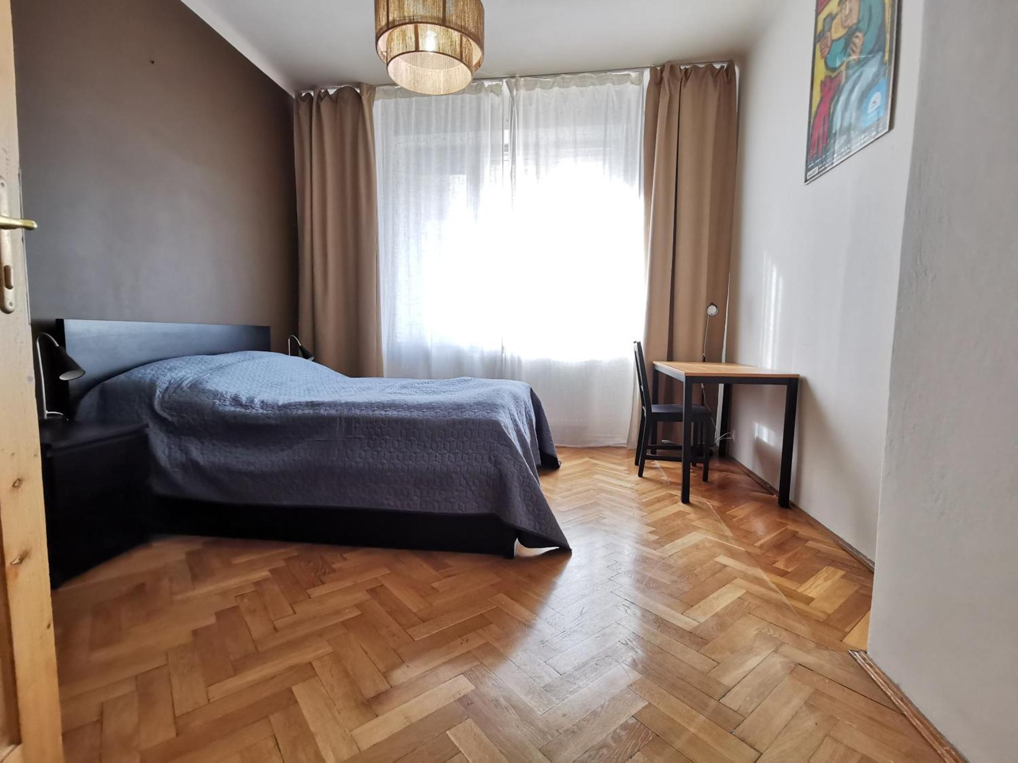 Cozy Spacious Apartment With Balcony Krakow Exterior photo